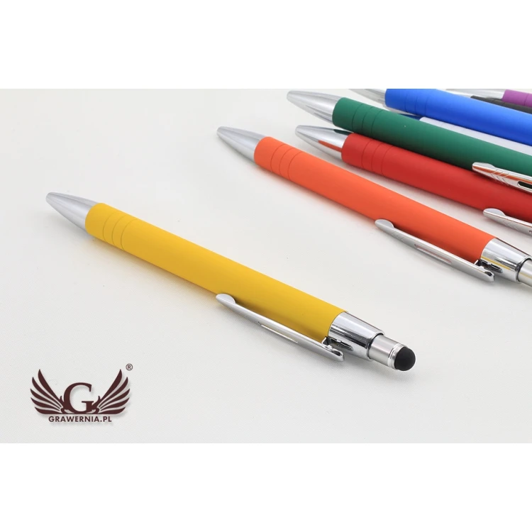 Długopisy metalowe LISS TOUCH + dowolny grawer laserem - DP006