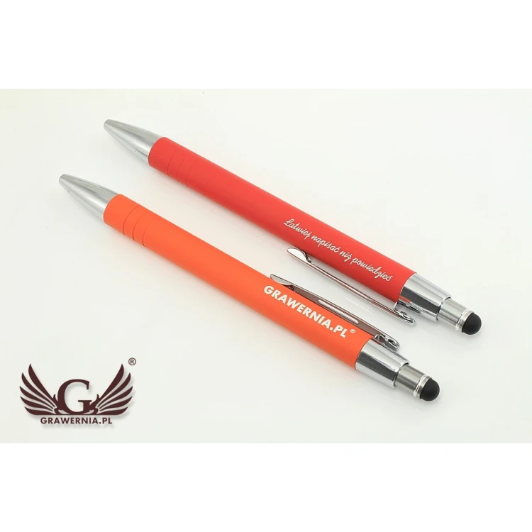 Długopisy metalowe LISS TOUCH + dowolny grawer laserem - DP006