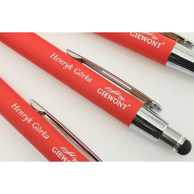 Długopisy metalowe LISS TOUCH + dowolny grawer laserem - DP006