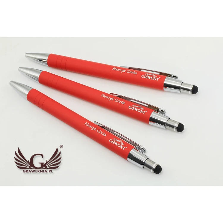 Długopisy metalowe LISS TOUCH + dowolny grawer laserem - DP006