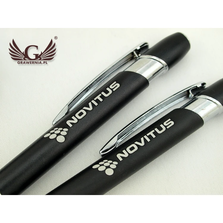 Długopisy metalowe SONIC + dowolny grawer laserem - DP004