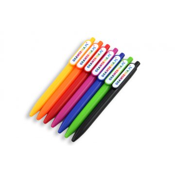 Długopisy plastikowe SPOTI - druk UV - DP014