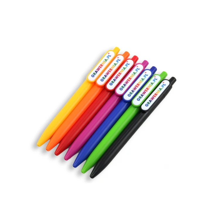 Długopisy plastikowe SPOTI - druk UV - DP014