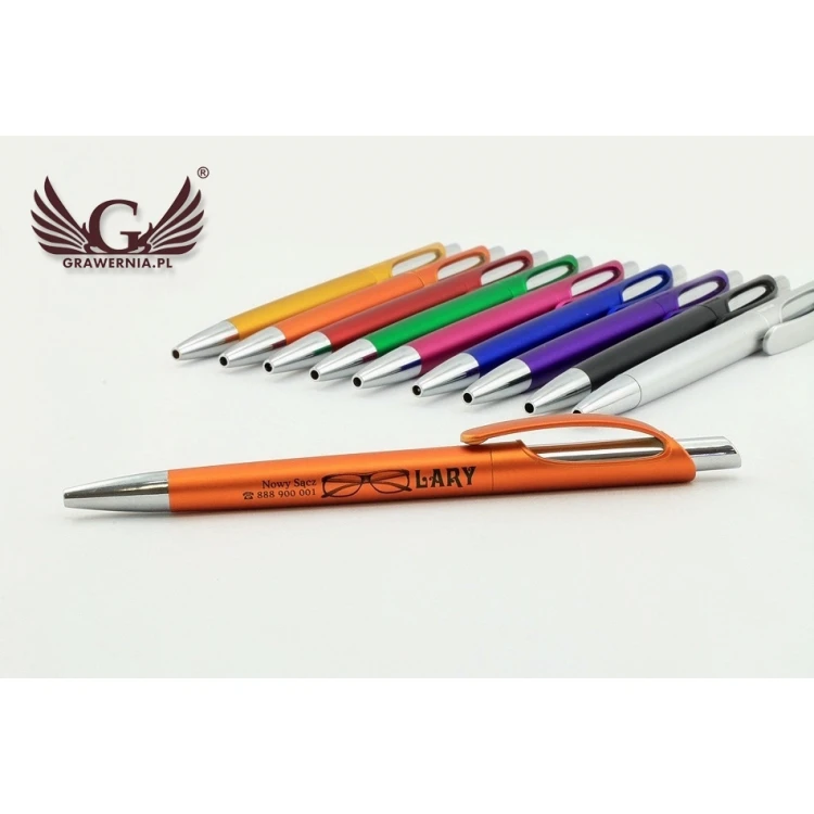 Długopisy plastikowe TORO LUX - druk UV - DP012