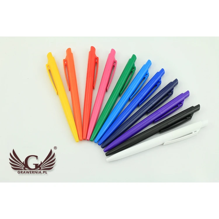 Długopisy plastikowe VINI SOLID - druk UV - DP007