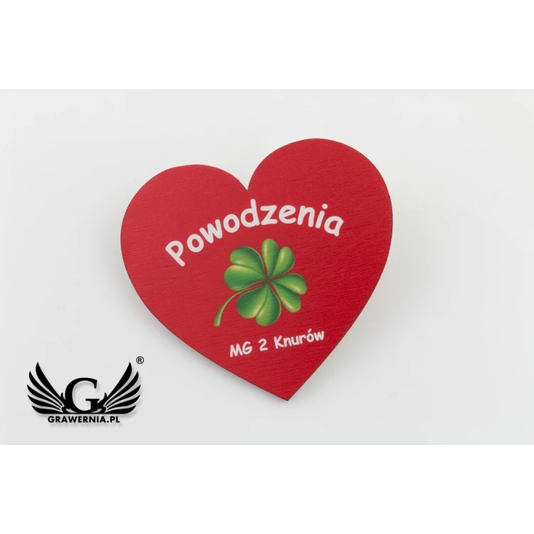 Drewniane magnesy dla absolwentów - kolorowy druk UV - MGN016