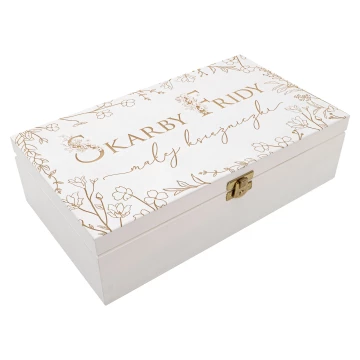 Szkatułka prezent dla dziewczynki - grawer - wym. 28x16cm - SK107