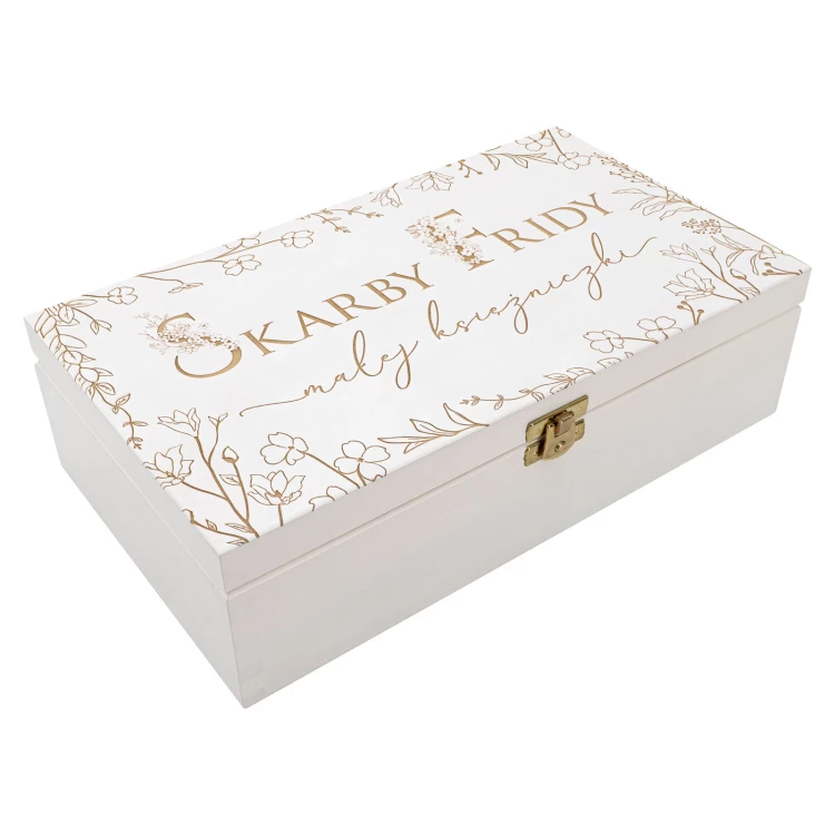 Szkatułka prezent dla dziewczynki - grawer - wym. 28x16cm - SK107