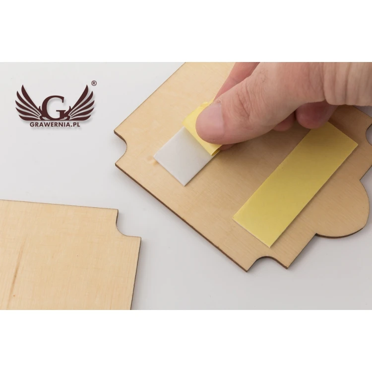 Drewniane tabliczki do toalety w stylu retro - TT009 - wym. 90x105mm