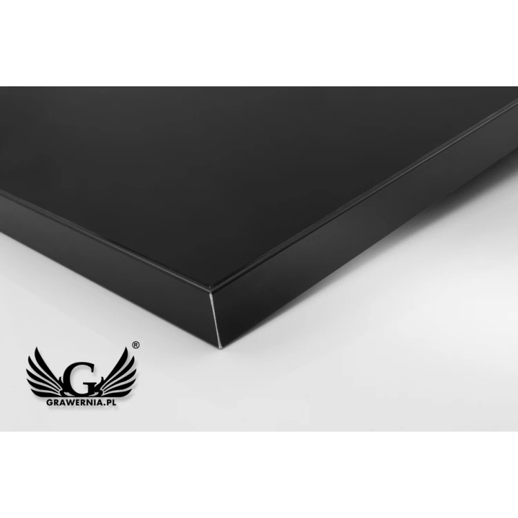 Dyplom biznesowy exclusive black glass - wymiary: 400x300mm - DUV034