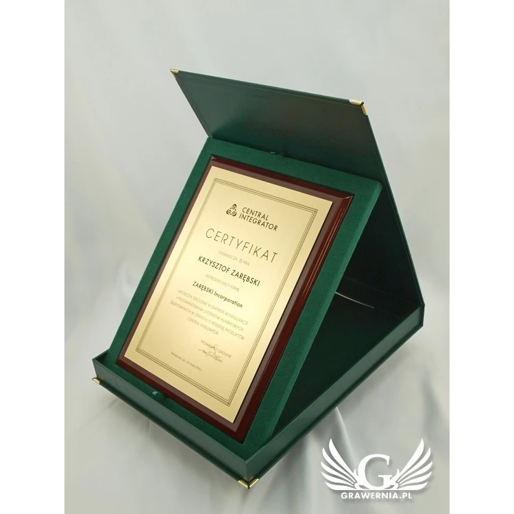 Certyfikat Classic Exclusive - DCE001