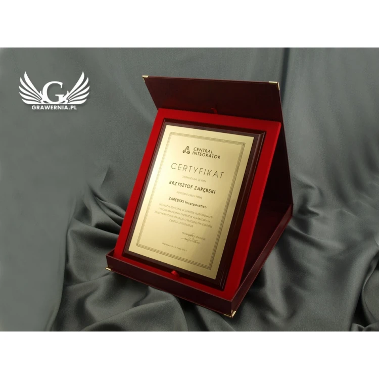 Certyfikat Classic Exclusive - DCE001