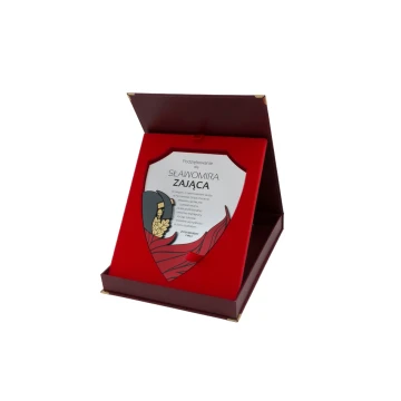 Dyplom dla strażaka 180x225mm - Mini Tarcza w eleganckim etui - DS027