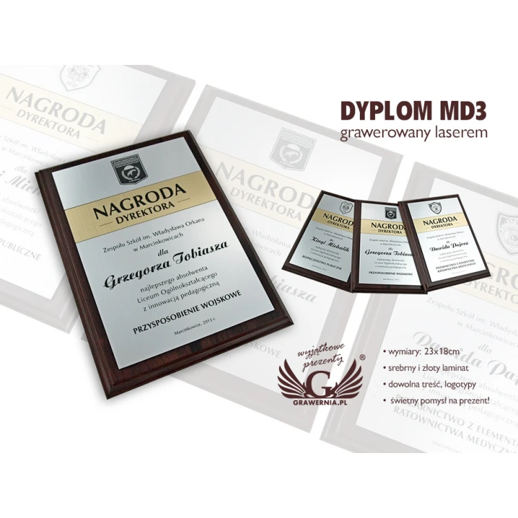 DYPLOM GRAWEROWANY MD3