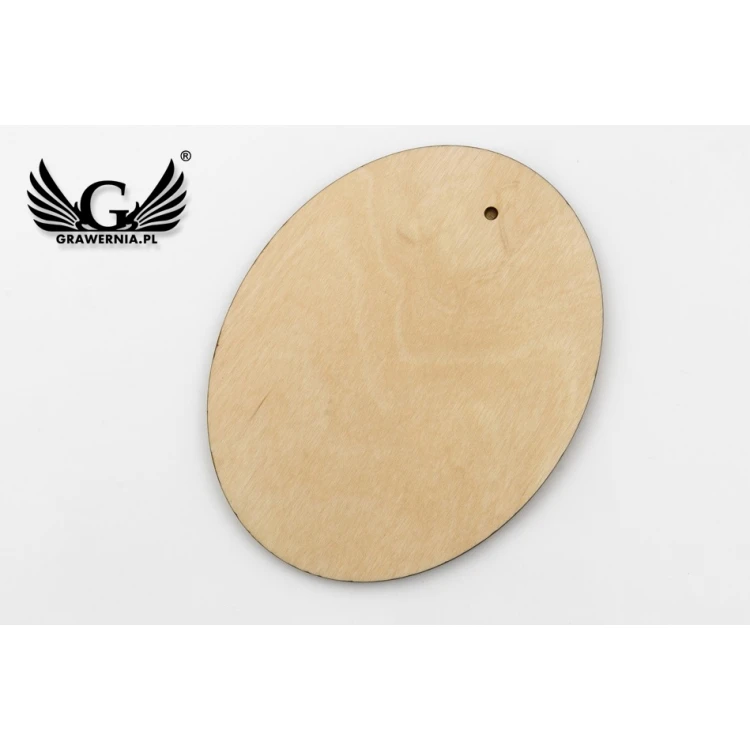 Dyplom drewniany Owal Retro - wym: 146x186mm - NAT022 