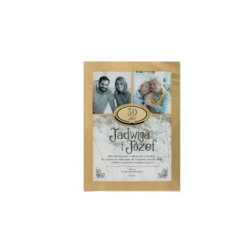 Dyplom Jubileuszowy Trio Gold - złote lustro - DS025