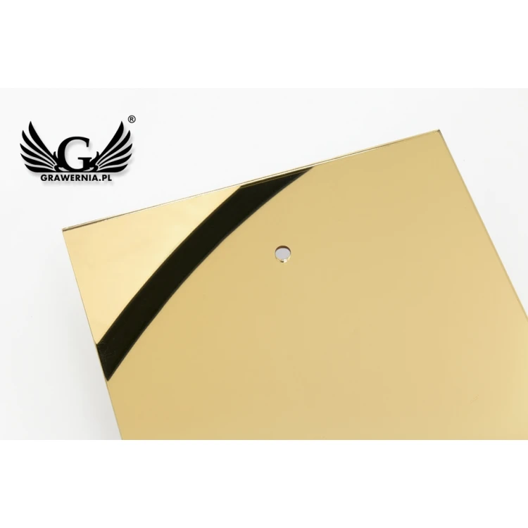 Dyplom Jubileuszowy Trio Gold - złote lustro - DS025