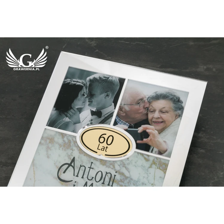 Dyplom Jubileuszowy Trio Silver - srebrne lustro - DS024