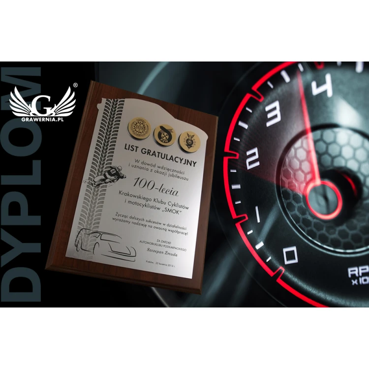 DYPLOM MOTORYZACYJNY - SL010