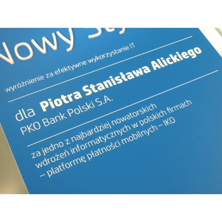 DYPLOM SZKLANY - DSZ029 - pionowy