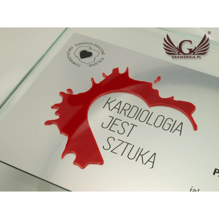 DYPLOM SZKLANY - DSZ044 - poziomy