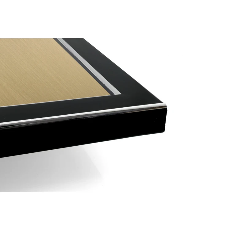 Dyplom uznania w czarnej ramie z laminatem grawerskim - DWR12