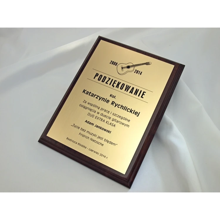 DYPLOM MD2 - gold - podziękowanie dla nauczyciela - DS035