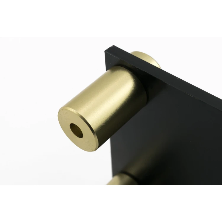 Dystans aluminiowy do szyldów i tabliczek - jasny złoty - średnica 13mm - DDS033