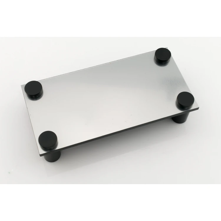 Dystans aluminiowy do szyldów i tabliczek - czarny - średnica 13mm - DDS012