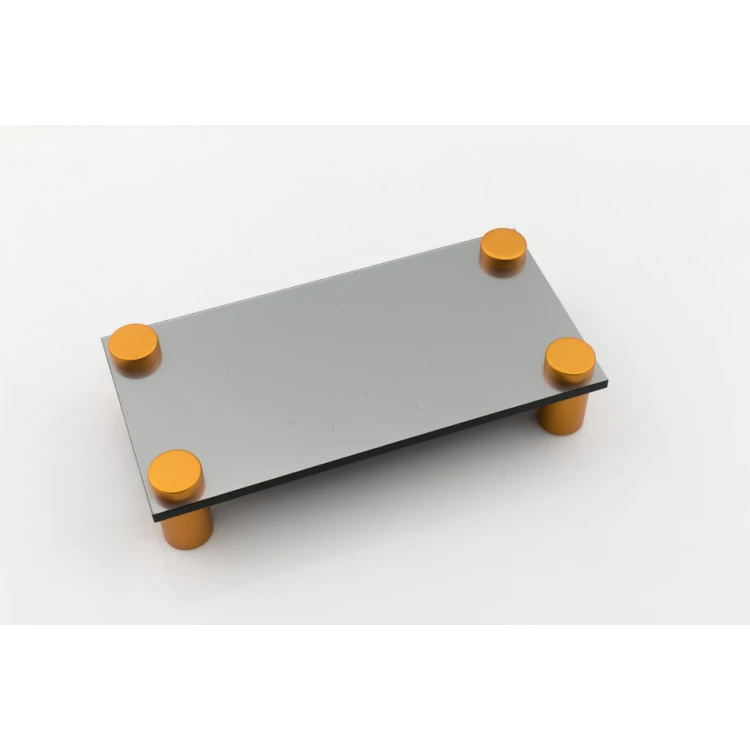 Dystans aluminiowy do szyldów i tabliczek - złoty - średnica 13mm - DDS020