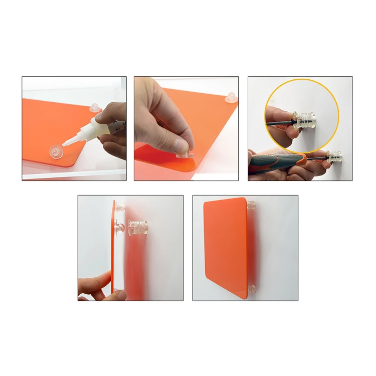 Dystans montażowy Klik wall z tworzywa - średnica 20/dystans 33 mm - DDS040