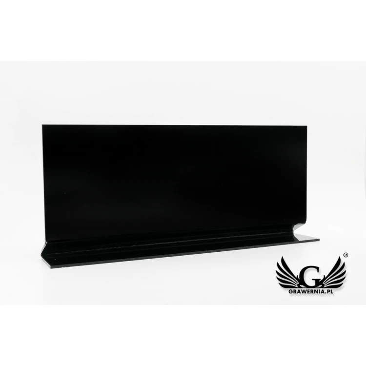 Ekspozytor akrylowy na wymienne karteczki - wym: 356x145mm - model K012