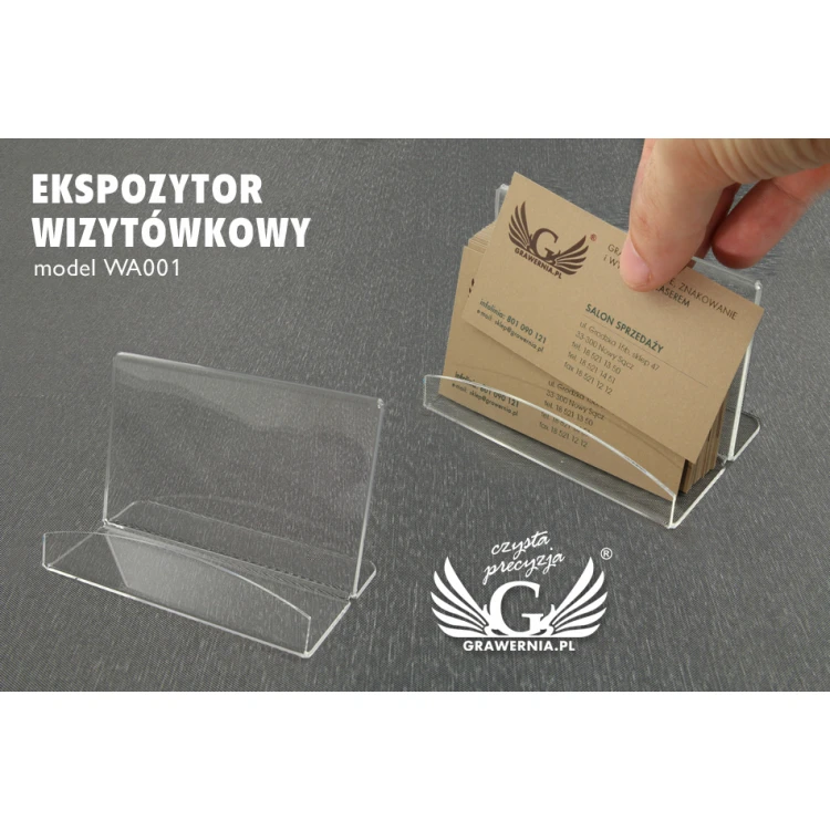 Ekspozytor wizytówkowy - model WA001