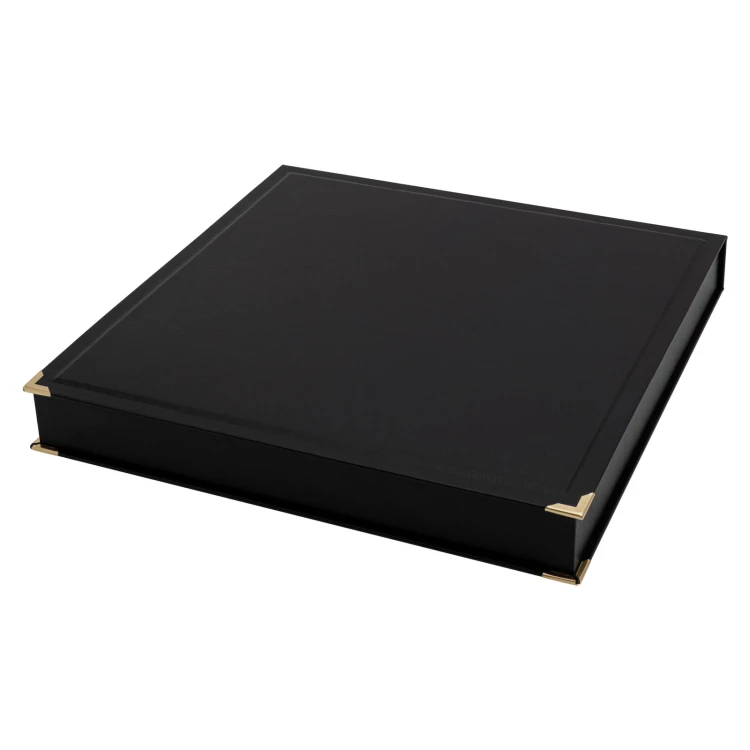 ETUI CZARNE KWADRATOWE do dyplomu 220x220mm - ET063