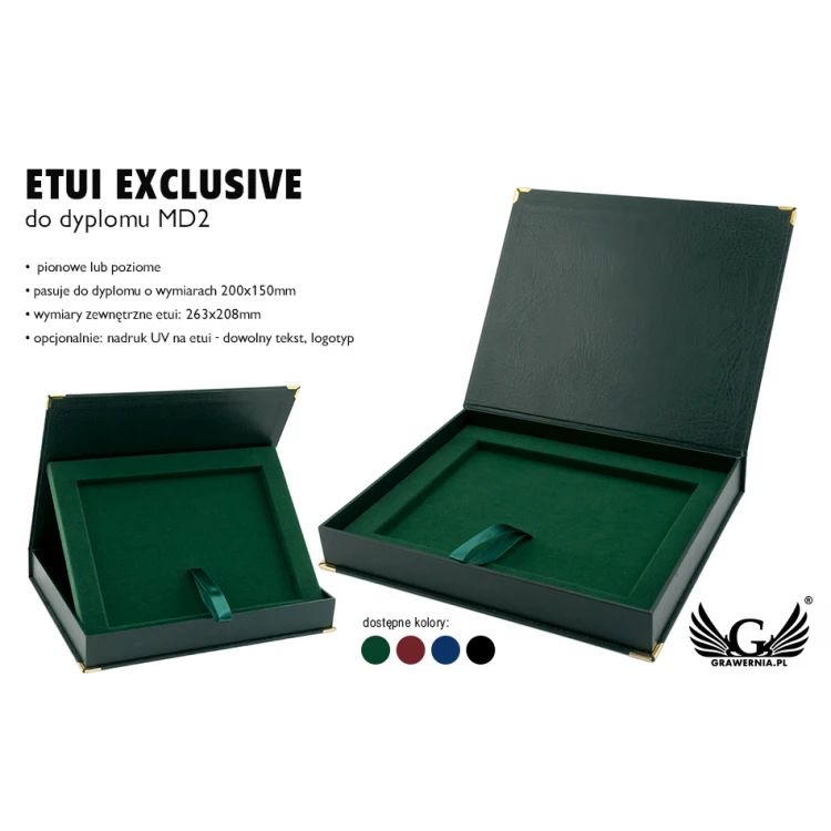 Etui do dyplomu MD2 - wymiary: 200x150mm - ET033