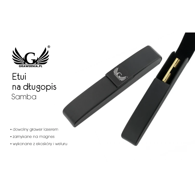 Etui na długopis Samba - dowolny grawer laserem - ET029