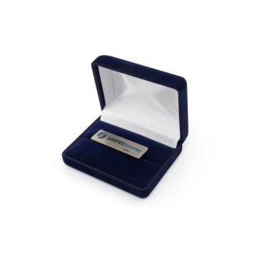 Etui niebieskie exclusive do pinsów metalowych - wym: 75x58x30mm - ET044