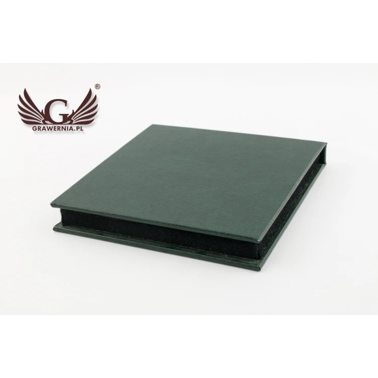 Etui standard na medal o średnicy 70mm - zielone - ET022