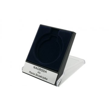 Etui uniwersalne na medal o średnicy 40 lub 50mm - ciemnogranatowe - ET024