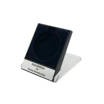 Etui uniwersalne na medal o średnicy 40 lub 50mm - ciemnogranatowe - ET024
