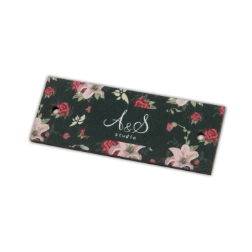 Etykiety drewniane, cenówki - wymiary: 70x25mm - druk UV - EDR007
