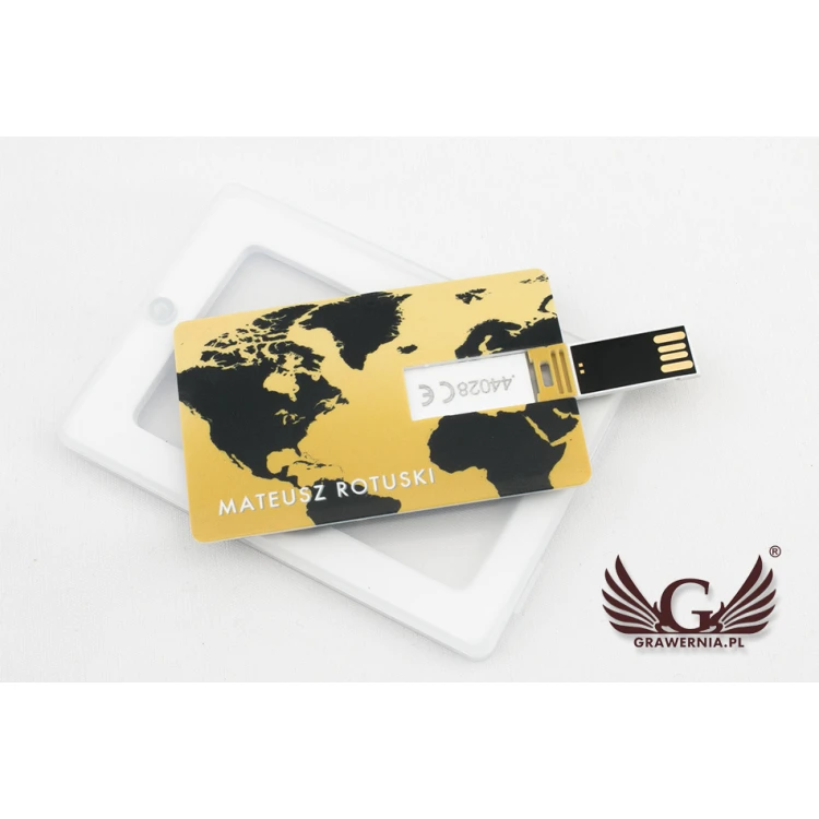 Foto Karta Pendrive 8GB, 16GB lub 32GB USB 2.0 - druk UV - PEN015