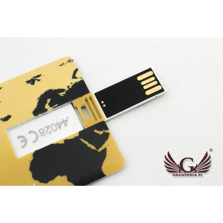 Foto Karta Pendrive 8GB, 16GB lub 32GB USB 2.0 - druk UV - PEN015