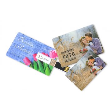 Foto Karta Pendrive 8, 16 lub 32GB USB 2.0 - druk UV