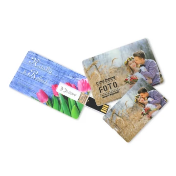 Foto Karta Pendrive 8, 16 lub 32GB USB 2.0 - druk UV