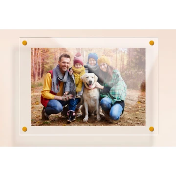 Fotografia na szkle akrylowym (plexi) - fotoplakat z tekstem - wym: 700x500mm - DEK024