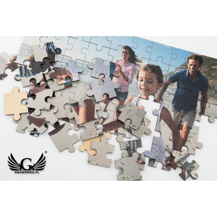 Fotopuzzle drewniane czyli puzzle z twoim zdjęciem - cyfrowy druk UV - wymiar 417x293mm - PZD003