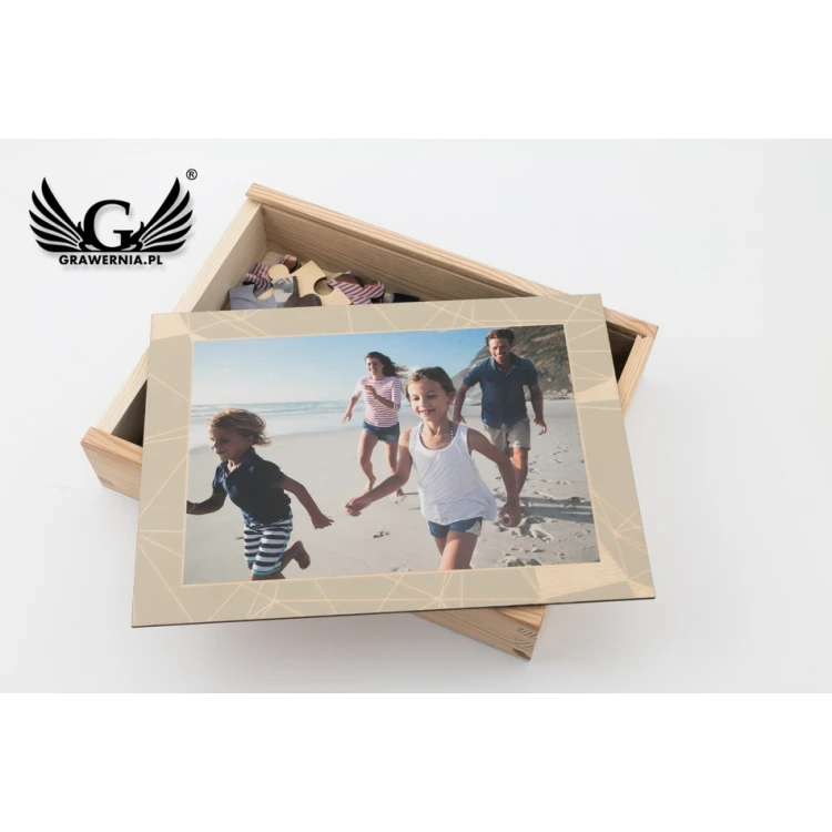 Fotopuzzle drewniane czyli puzzle z twoim zdjęciem - cyfrowy druk UV - wymiar 417x293mm - PZD003