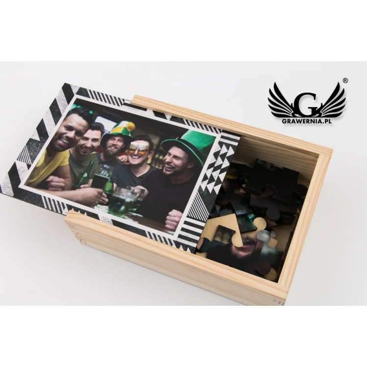 Fotopuzzle drewniane czyli puzzle z twoim zdjęciem - cyfrowy druk UV - wymiar 289x206mm - PZD004