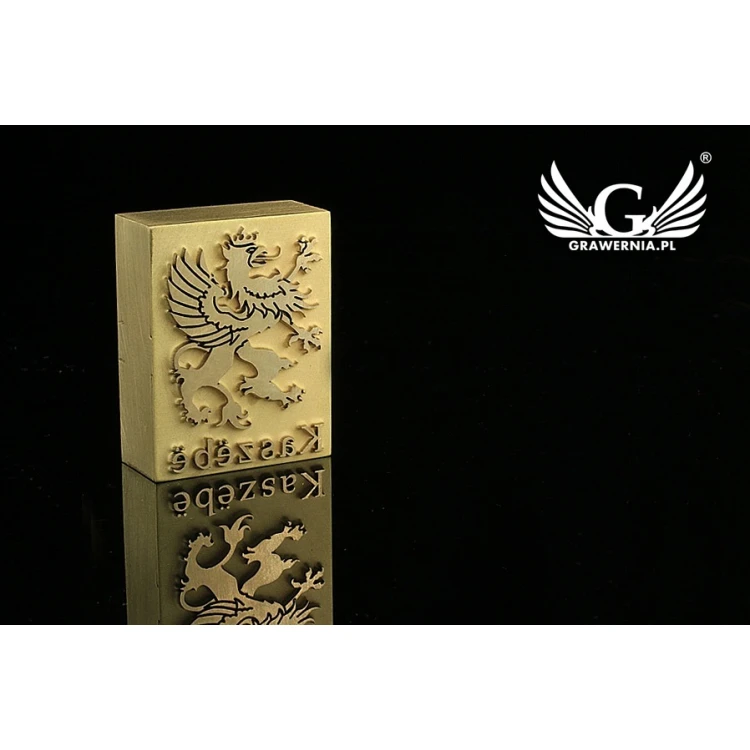 GORĄCY STEMPEL do wypalania logotypu na gorąco i zimno - wymiary matrycy: 40x31mm - LASER